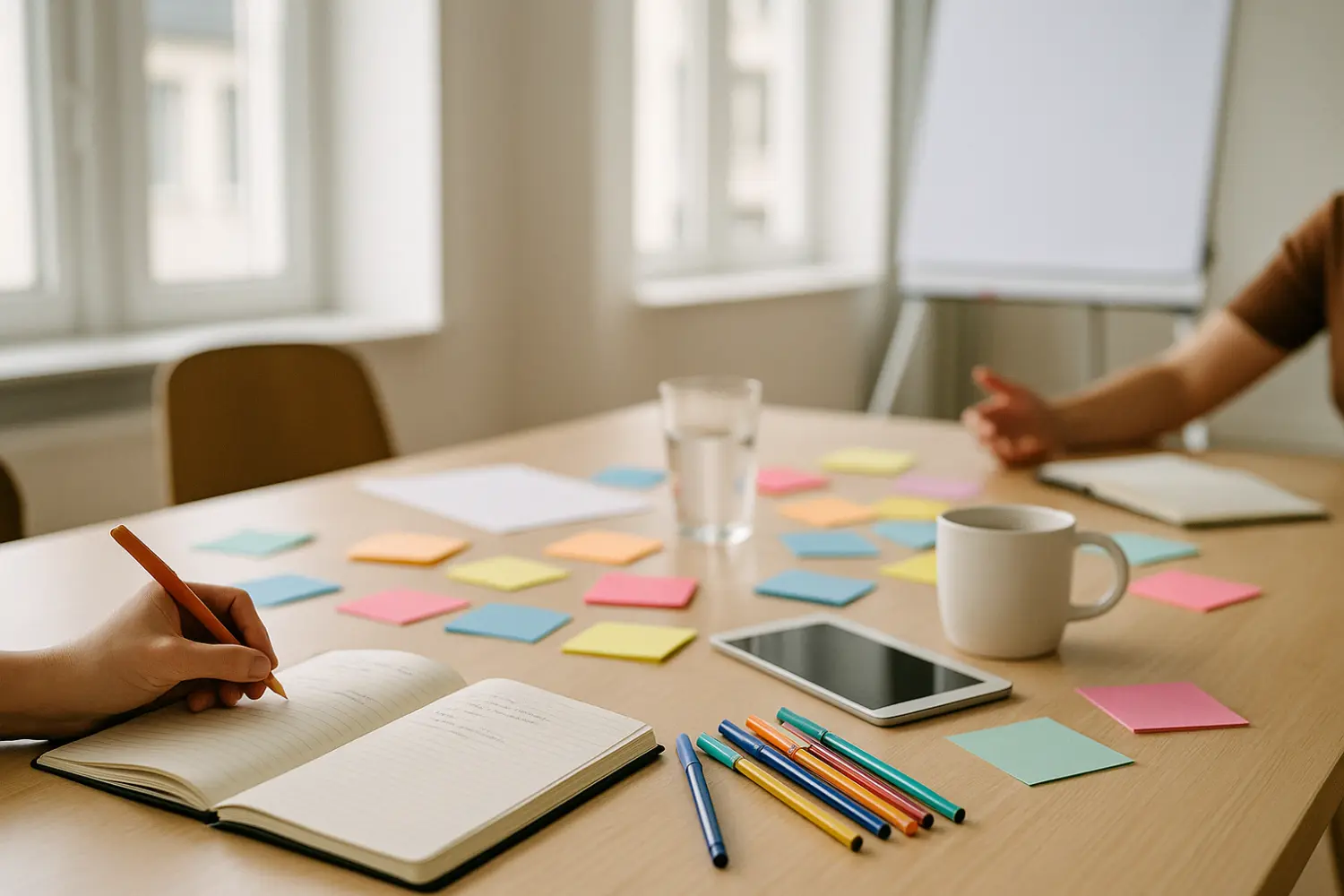 Haftnotizen für Tablet-Becher von Claudiabuessing Coaching